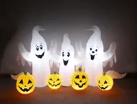 4' Ghosts &amp; Pumpkins Patch: $129 $84 @ Wayfair