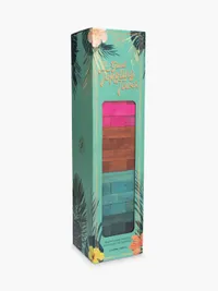 Rainbow giant Jenga