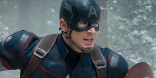 Chris Evans as Steve Rogers/Captain America in Avengers: Age of Ultron (2015)