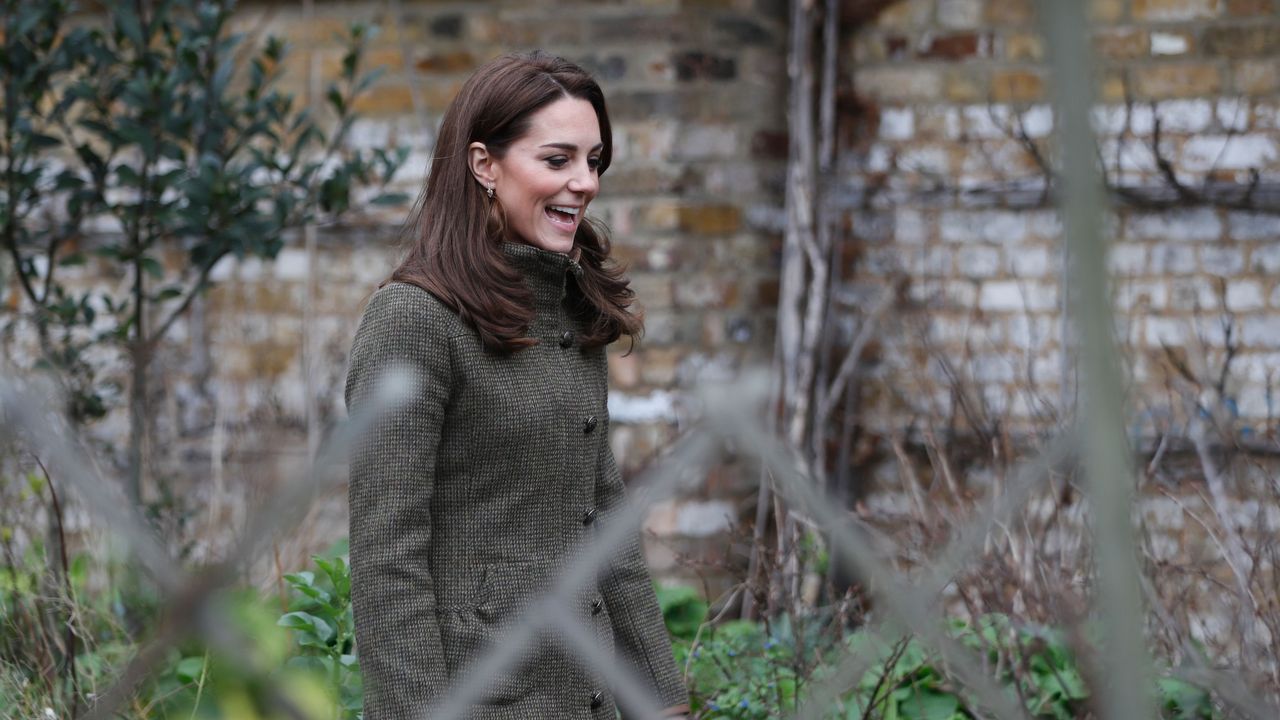 The Duchess Of Cambridge Visits Islington Community Garden