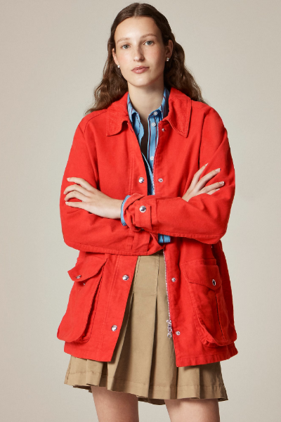 J.Crew, Broken-In Barn Jacket™ in Brushed Chino