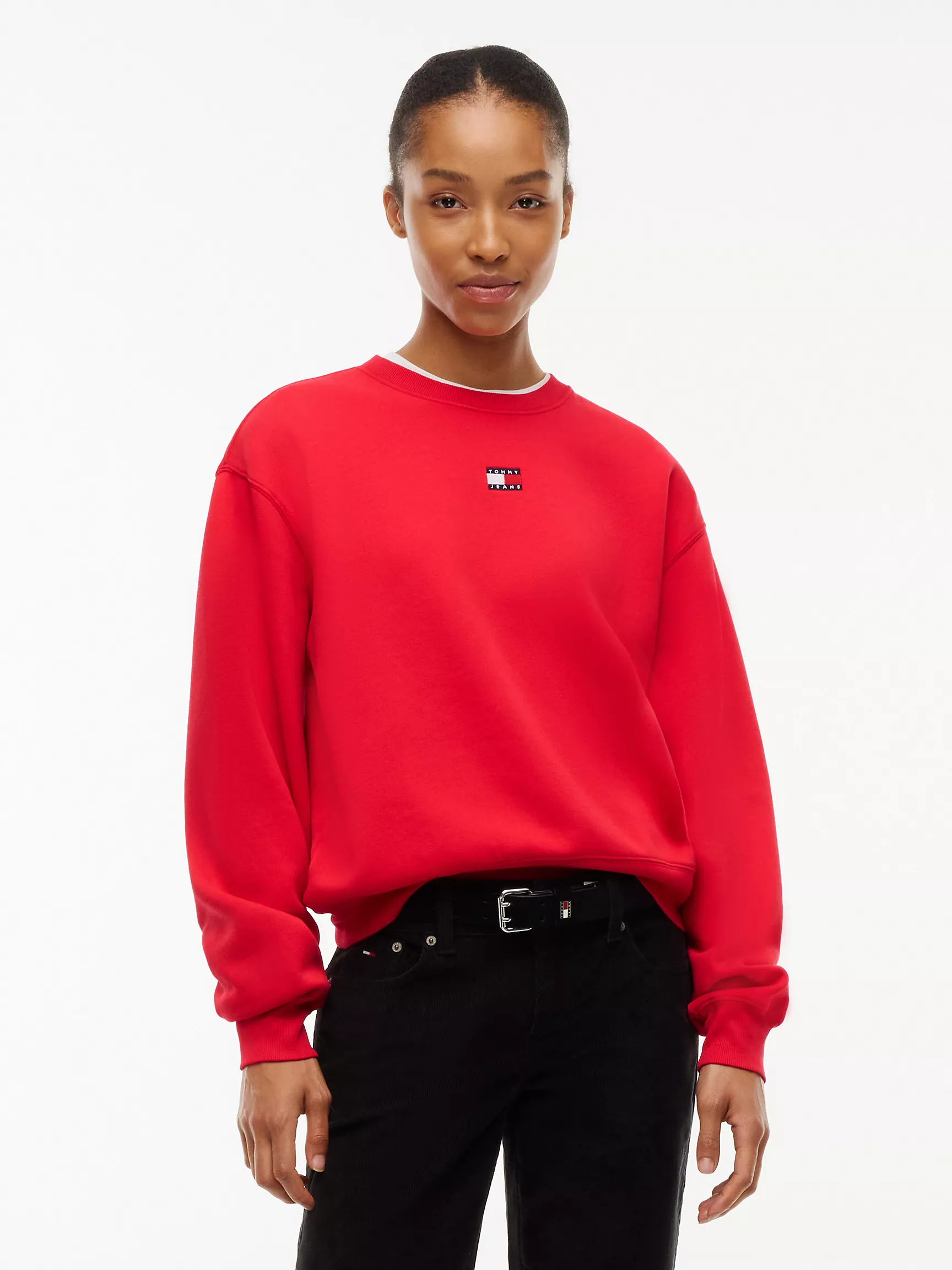 Tommy Hilfiger, Tommy Jeans Badge Boxy Fit Sweatshirt
