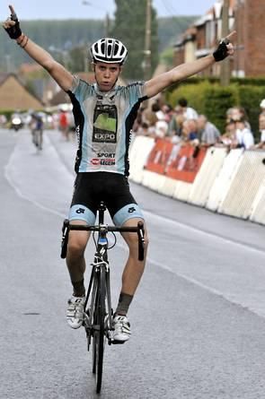 Sam Spokes (EFC Omega Pharma QuickStep) wins Zillebeke - Westouter - Zillebeke