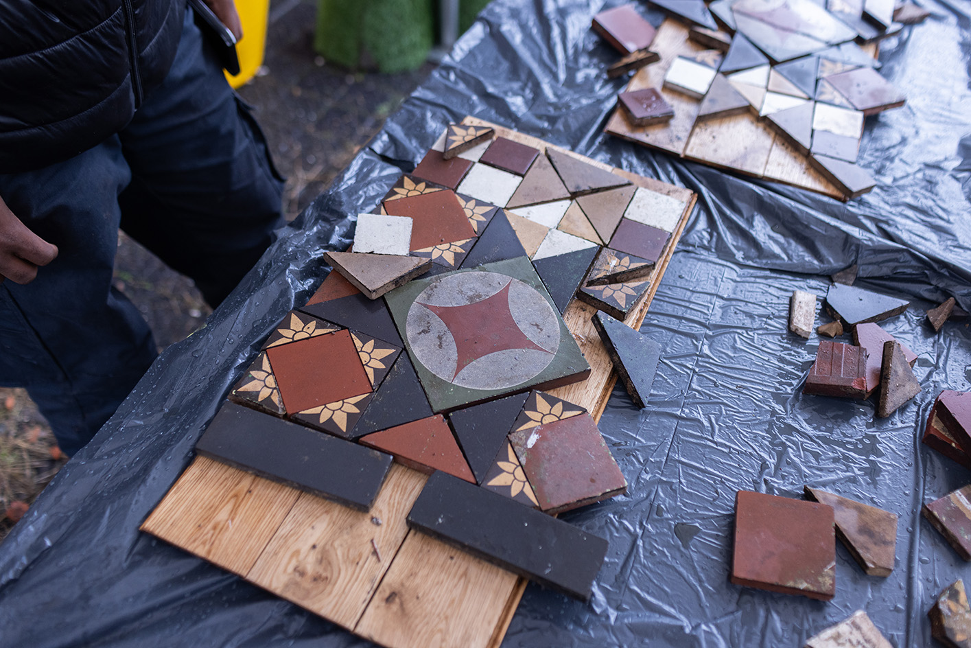Retrofit House in Birmingham, interiors of home showcasing biomaterials that can be used in home repairs