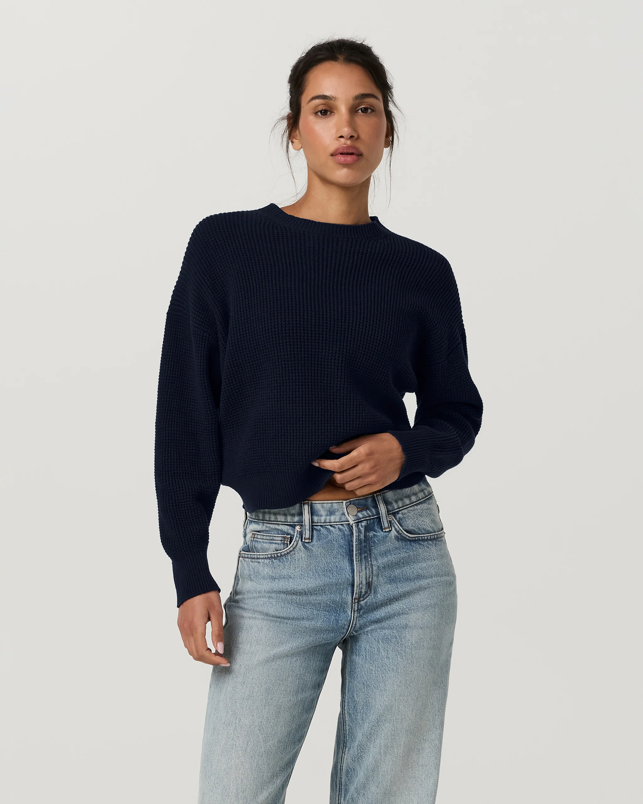 Vuori, Cotton Waffle Sweater