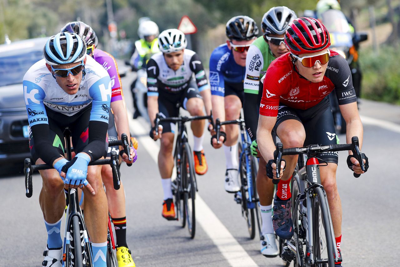 Nils Politt was in the early break of the day