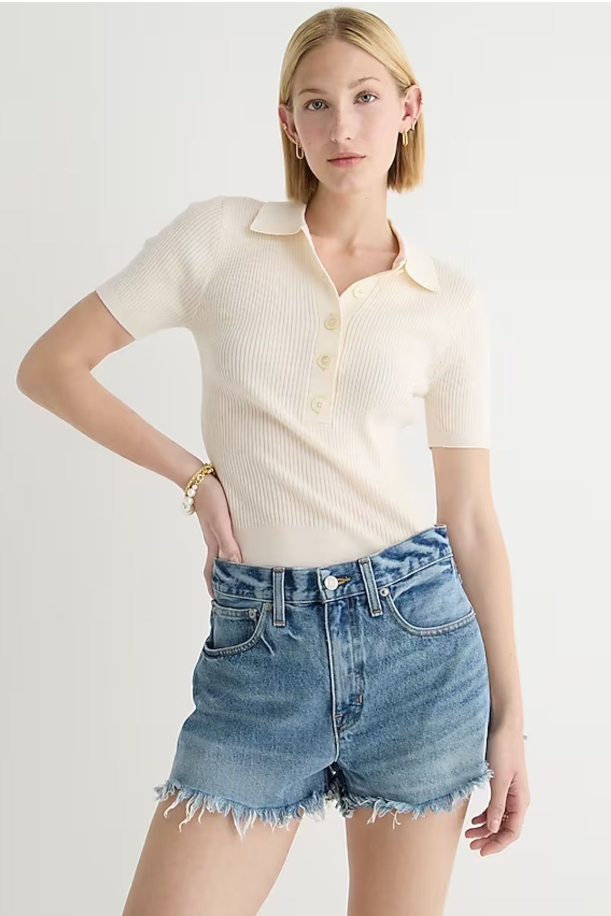 J. Crew Relaxed Denim Short