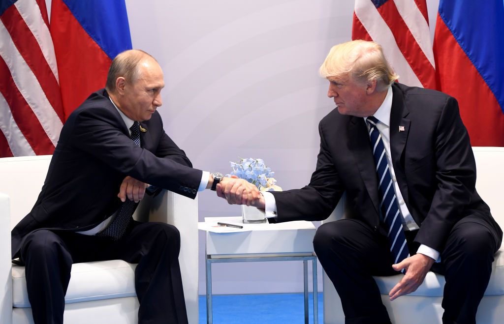 President Trump and Russian President Vladmir Putin.