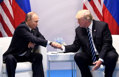 President Trump and Russian President Vladmir Putin.