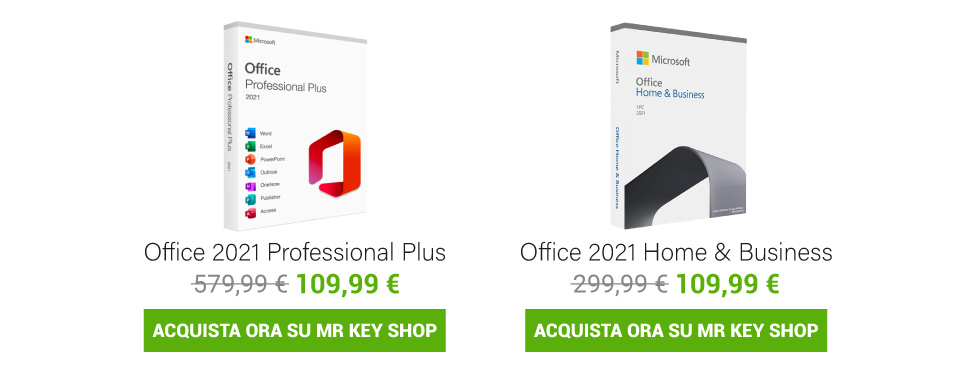 Attivazione Office 2021