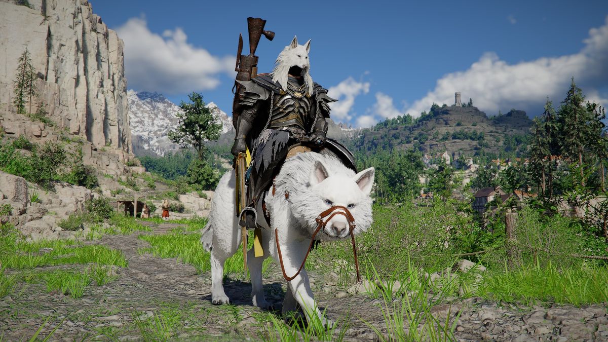 How to get the Silver Fang wolf mount in Crimson Desert