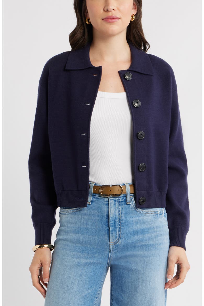 Milano Knit Bomber Cardigan