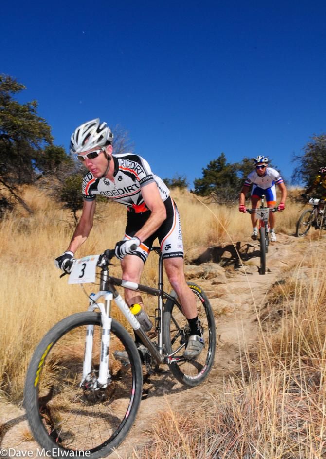 Scott Keller (Form Cycles) descending in third place