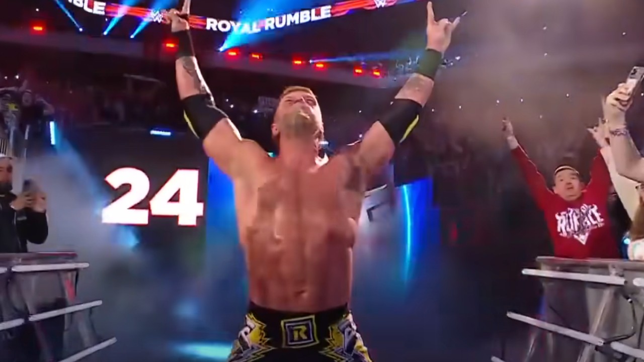 Edge at the 2023 Royal Rumble