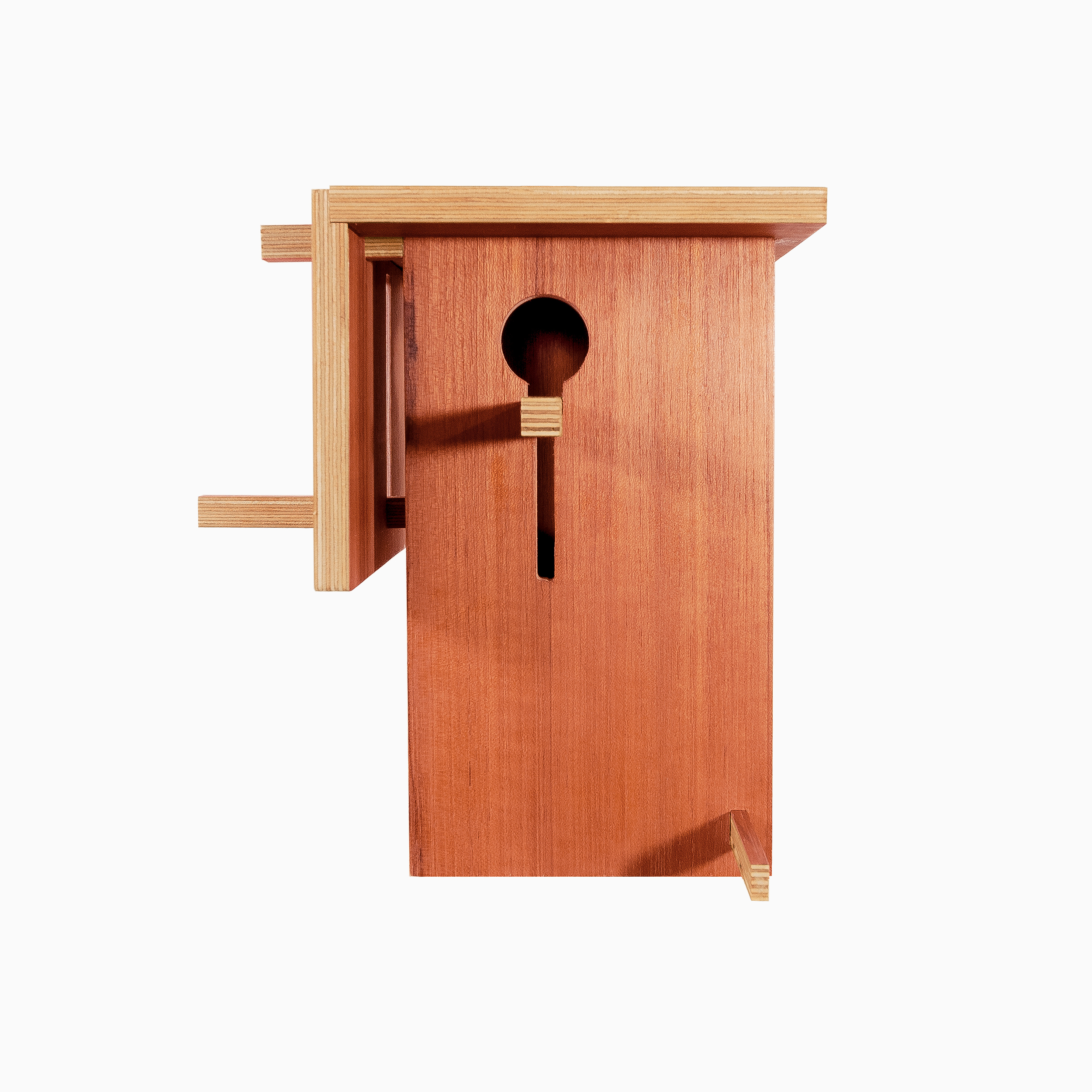 CHIRP BIRDHOUSES - ANDO 1-MAHOGANY