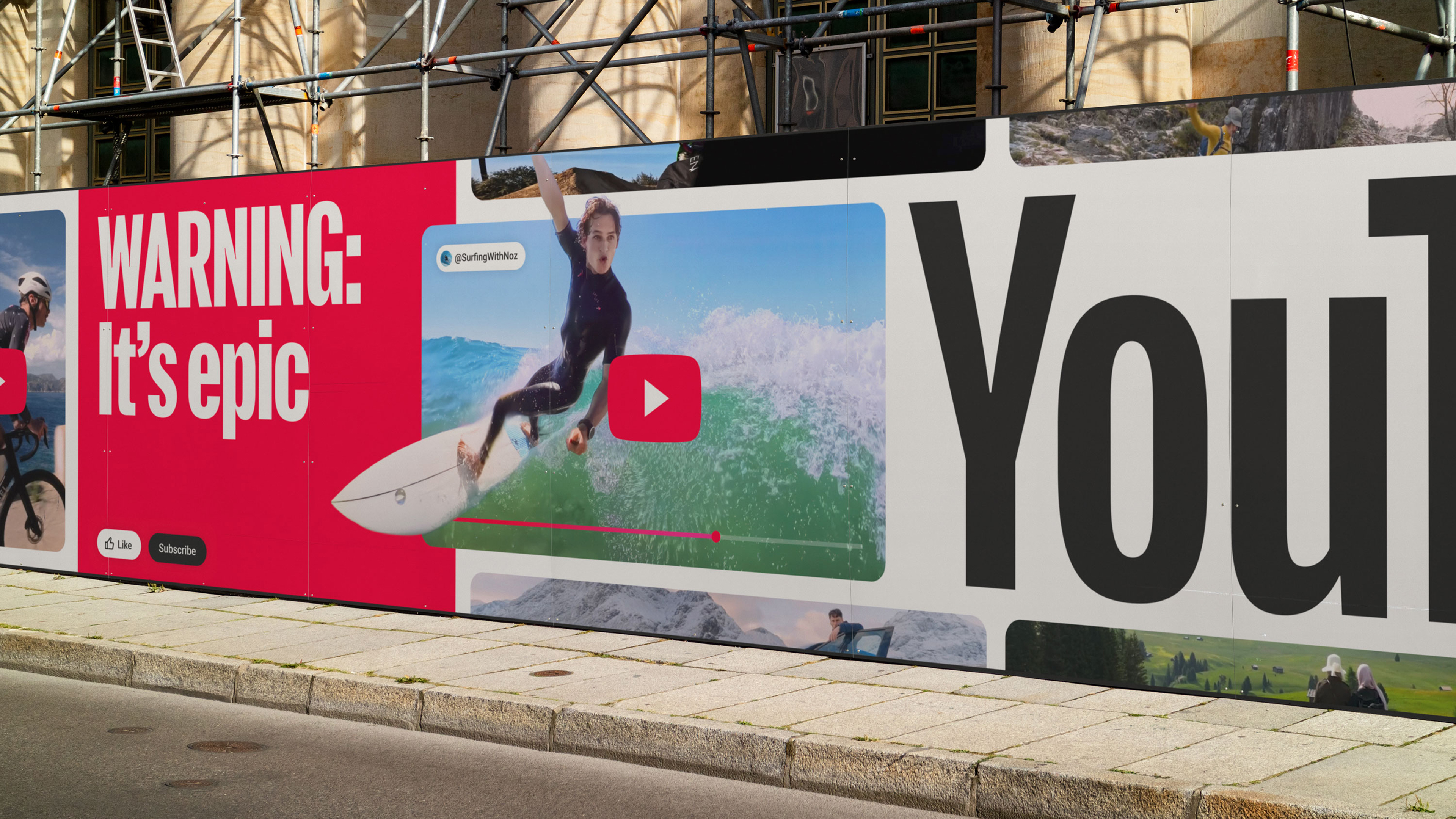 YouTube branding