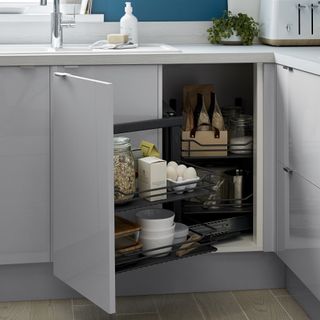 Kitchen cabinet organization ideas