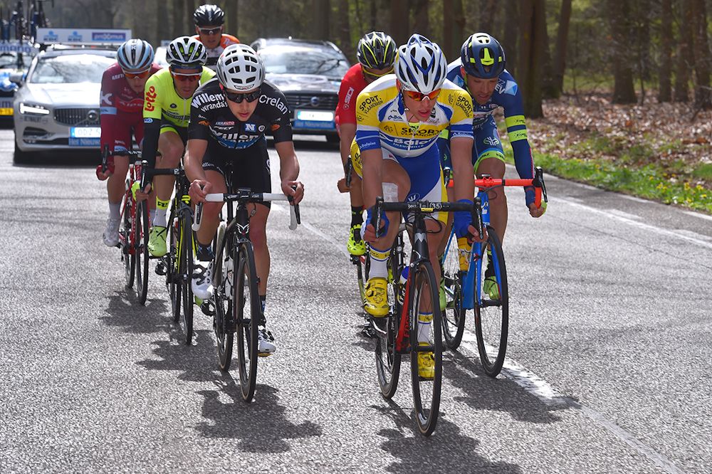 The early breakaway set the tone for the race