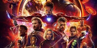 Part of the Infinity War poster