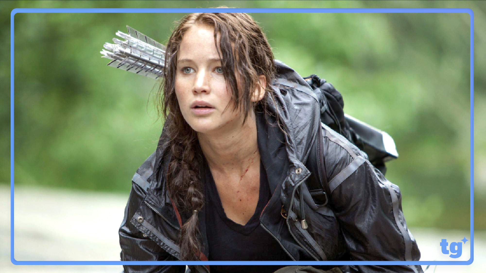 Jennifer Lawrence in "The Hunger Games" (2012)