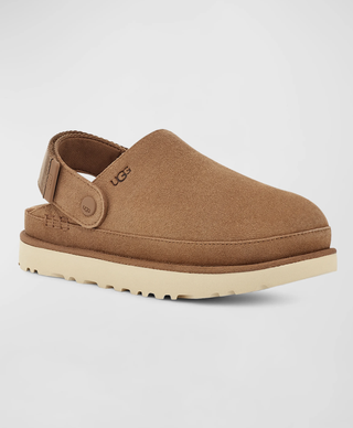 UGG Goldenstar Suede Slingback Clogs