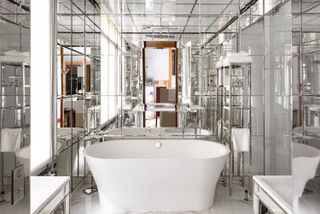 Royal Monceau Raffles mirrored bathroom