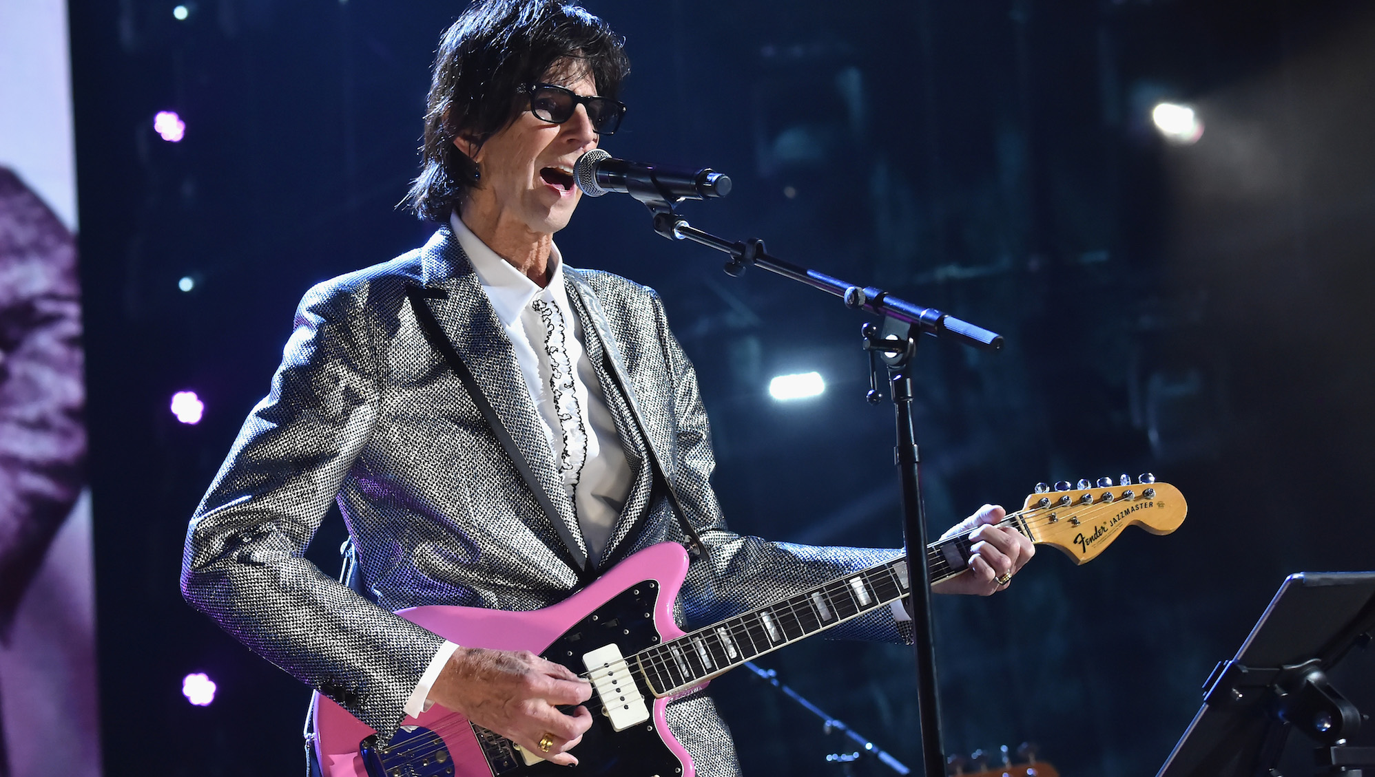 ric ocasek pink jazzmaster