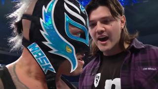 Rey and Dominik Mysterio in the WWE