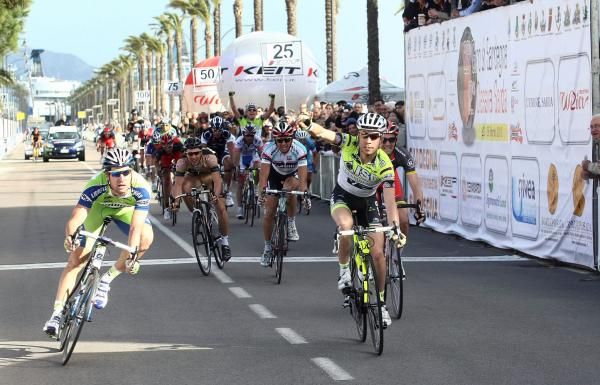 Giovanni Visconti (ISD-Neri) after a well taken win