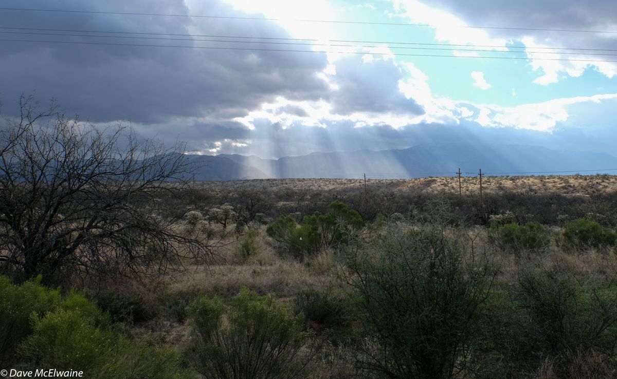 The weather turned ominous by mid-day on Saturday