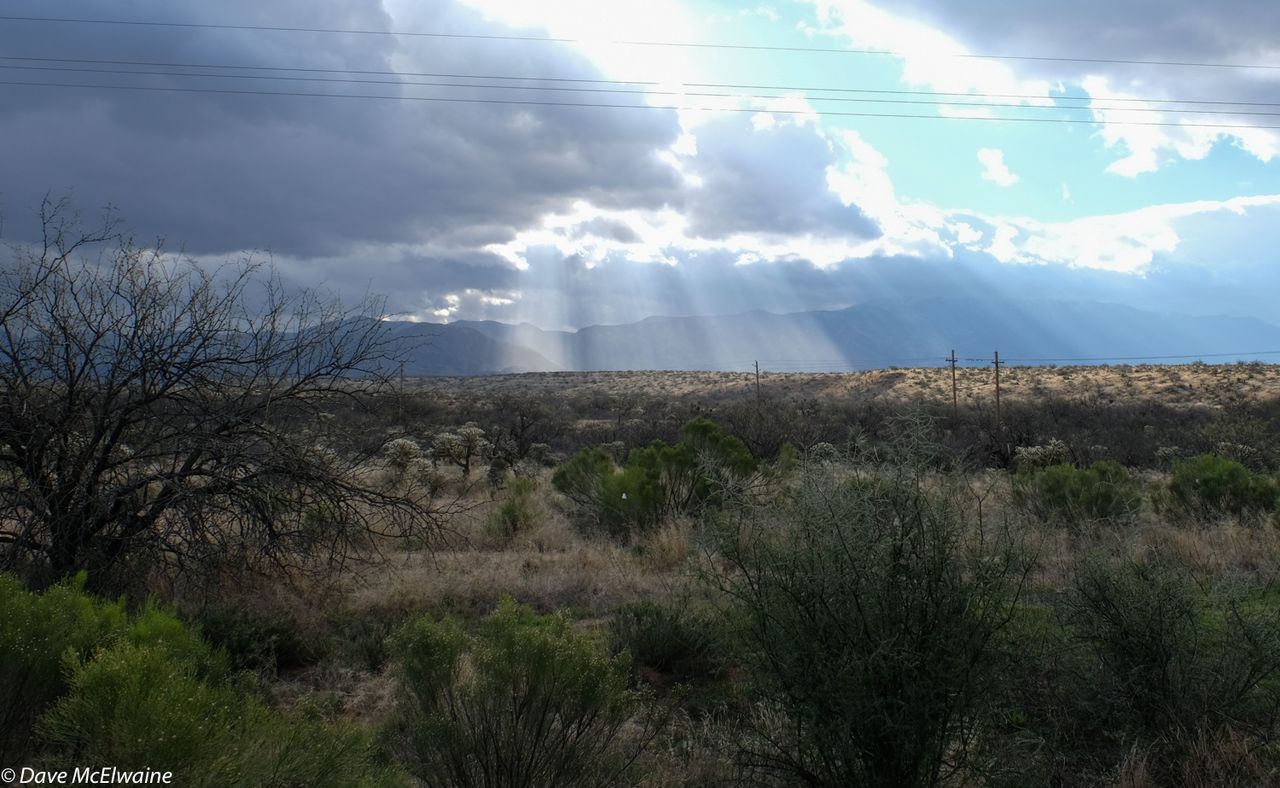 The weather turned ominous by mid-day on Saturday