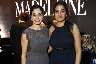 The amazing story of Yusra and Sara Mardini (above) is told in The Swimmers.
