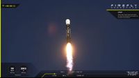 Firefly Aerospace's Alpha rocket launches on the "Stairway to Seven" mission on March 11, 2026.