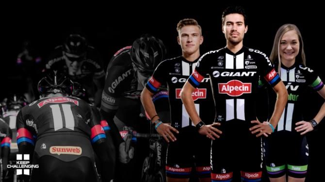 The first images of the Giant-Alpecin and the Liv-Plantur team colours