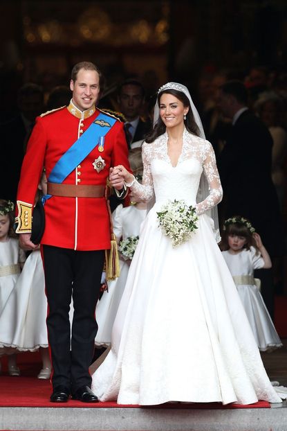 2011: Prince William and Kate Middleton 
