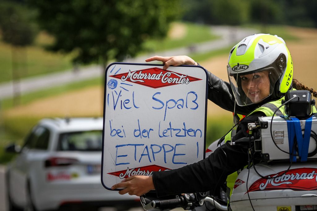 A message for the peloton on the final day of racing in Austria
