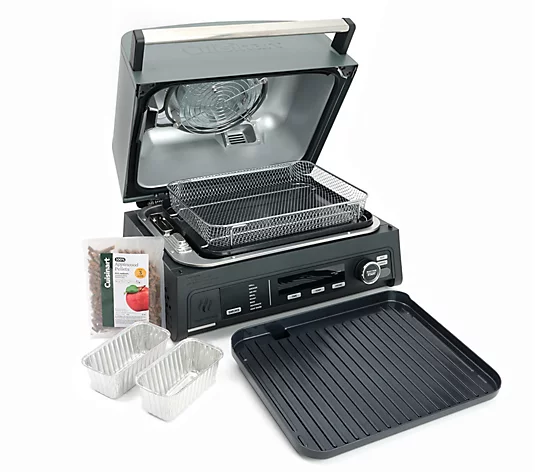 Cuisinart, Flavor Boost 9-in-1 Electric Grill with Griddle