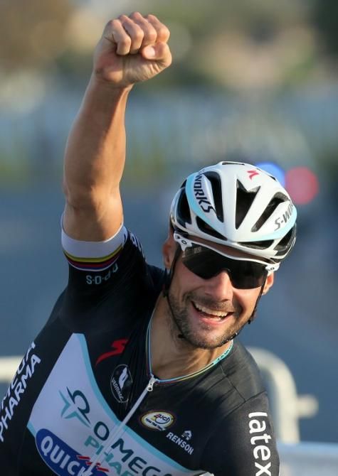 Tom Boonen wins stage 2 of the Tour of Qatar
