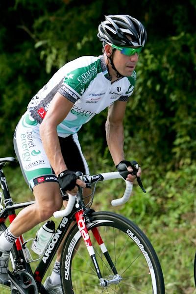 Francois Parisien (Planet Energy) taking his turn in the break.