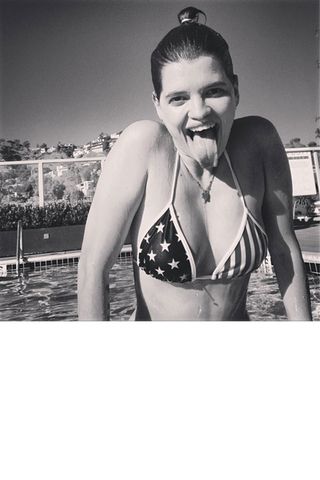 Pixie Geldof On Holiday