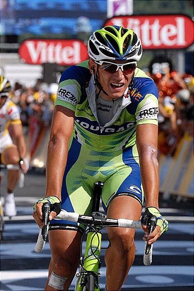 Roman Kreuziger (Liquigas) rode well to finish sixth.