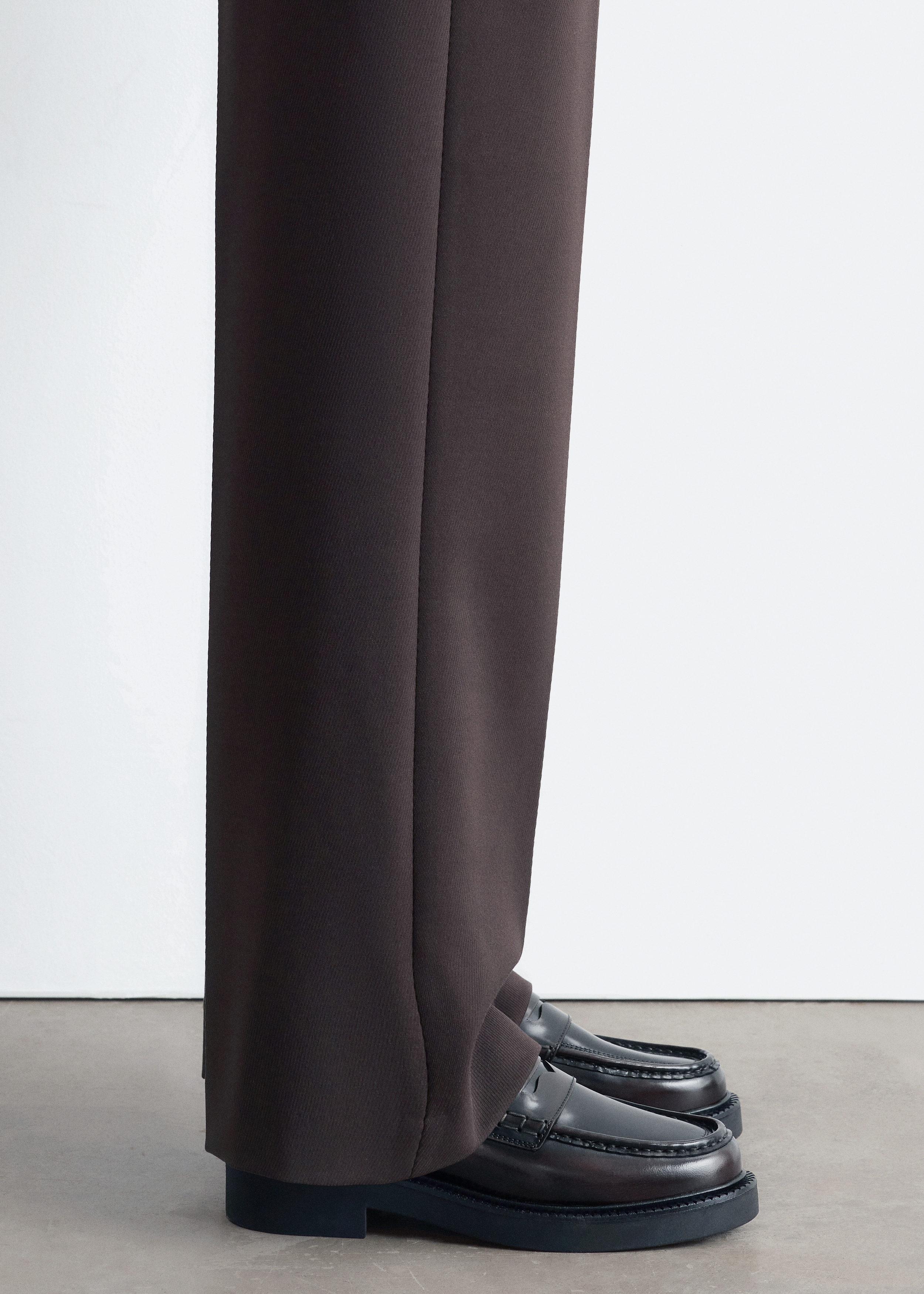Chunky Leather Loafers