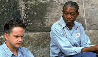 Tim Robbins and Morgan Freeman in Shawshank Redemption