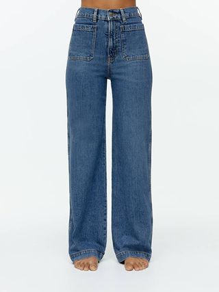 Arket, Lupine High Flared Stretch Jeans 