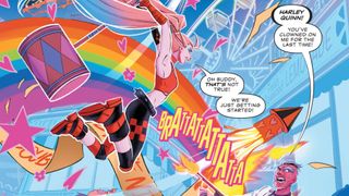 Tini Howard and Sweeney Boo talk bringing Harley Quinn into the 'Dawn of DC' era