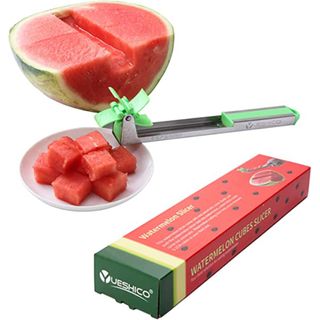 Yueshico Stainless Steel Watermelon Slicer Cutter Knife Corer 