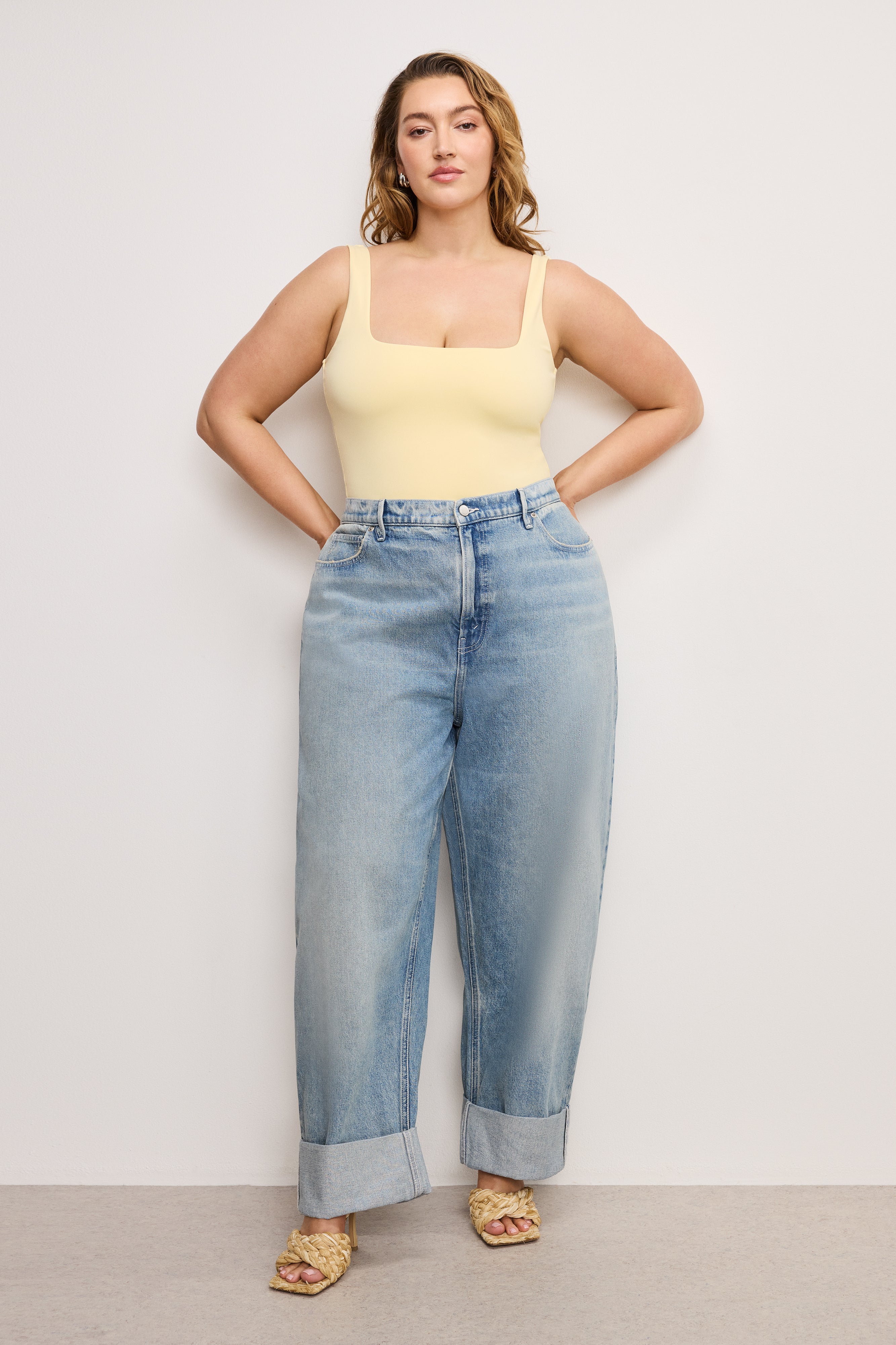 Good Standard Barrel Jeans | Indigo890