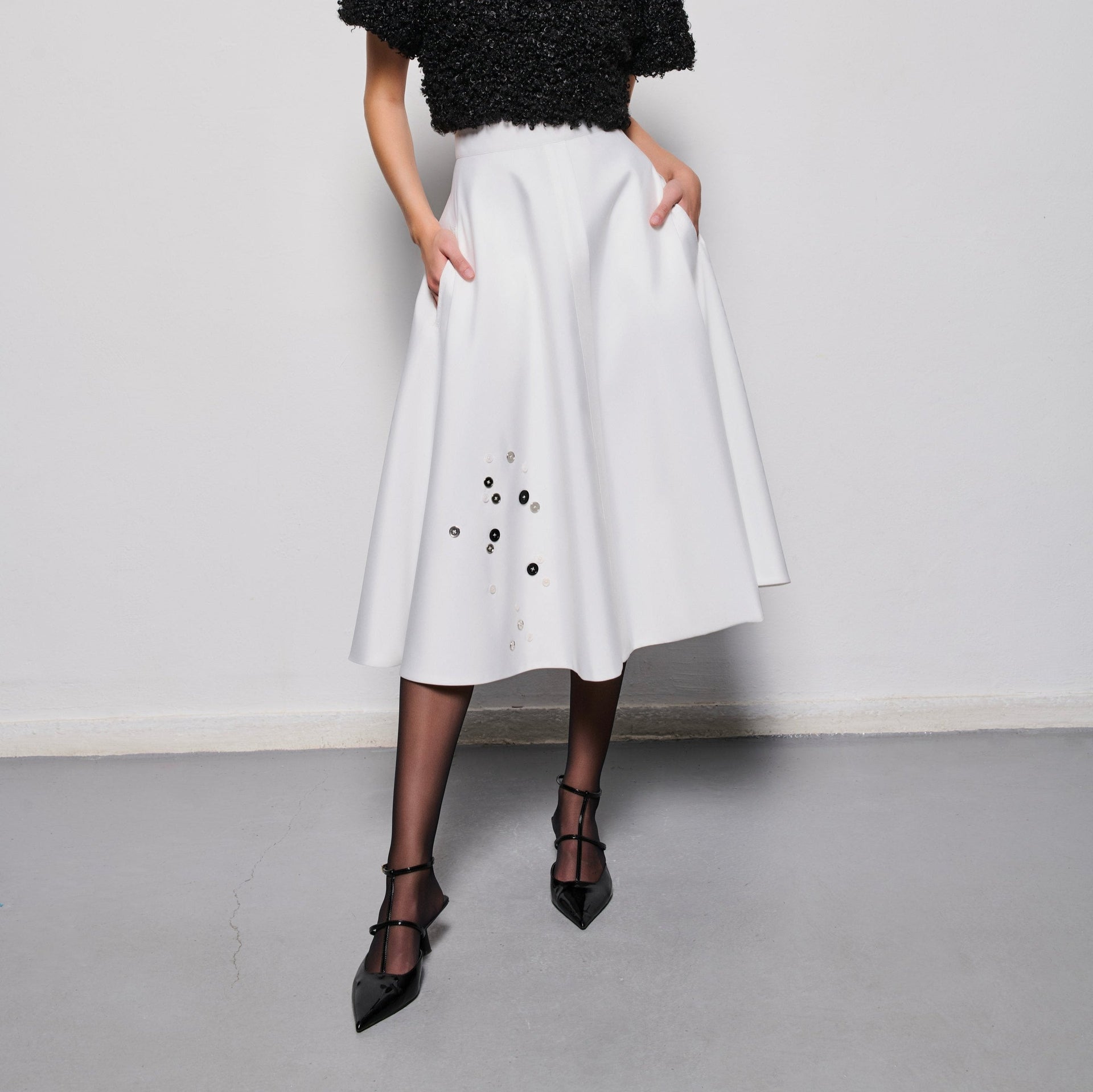 The Buttons Skirt
