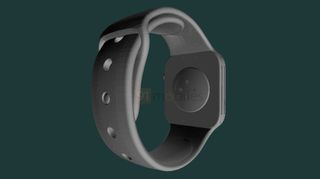 An unofficial render showing the possible Apple Watch 7 design