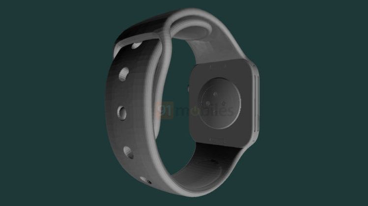 An unofficial render showing the possible Apple Watch 7 design